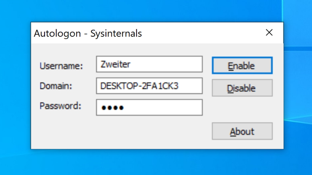 Netplwiz: Windows-Benutzerkonto automatisch anmelden – funktioniert nicht