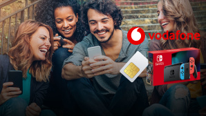 Switch-Bundle mit Vodafone-Tarif © iStock.com/pixelfit, Vodafone, Nintendo, iStock.com/atakan