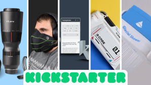 Kickstarter-Kampagnen © Kicksarter, Plenbo, k-lens-one, Glacial Shower, Metadox S.L., Kompreno