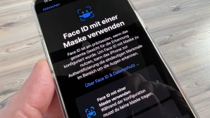 iOS 15.4 (Beta): Face ID mit Maske © COMPUTER BILD