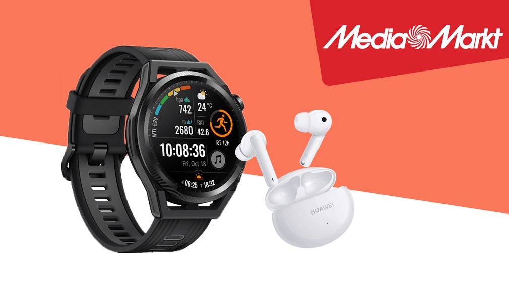 Media-Markt-Angebot: Smartwatch und In-Ears von Huawei im Set günstiger