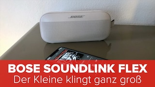 Bose Soundlink Flex im Test: Der Kleine klingt ganz groß!