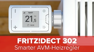 Fritz!DECT 302: Smarter AVM-Heizregler