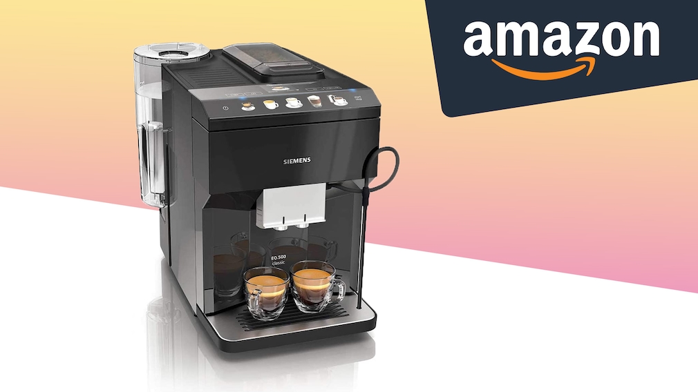 Amazon-Angebot: Espressomaschine von Siemens über 150 Euro günstiger