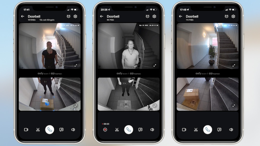 Eufy Video Doorbell Dual, video quality