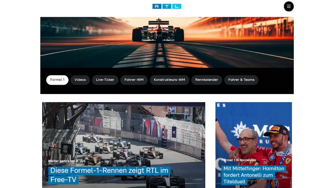 Formel 1 kostenlos streamen: Alle legalen Optionen 2026 - COMPUTER BILD