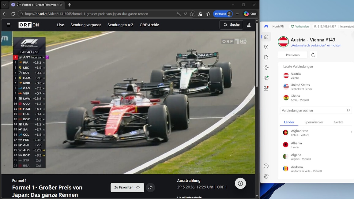 Formel 1 kostenlos streamen: Alle legalen Optionen 2026 - COMPUTER BILD