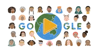 Google Doodle Frauentag 2022