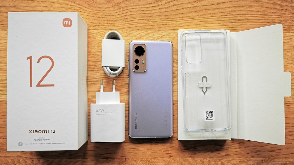 Xiaomi 12 scope of delivery