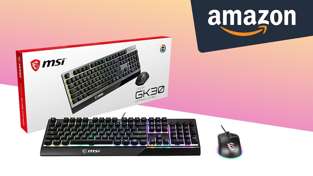 Amazon-Angebot: Gaming-Tastatur mit Maus von MSI für keine 50 Euro