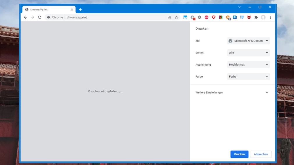 Google Chrome druckt nicht: Spezialbefehl schlägt nicht an – das können Sie tun