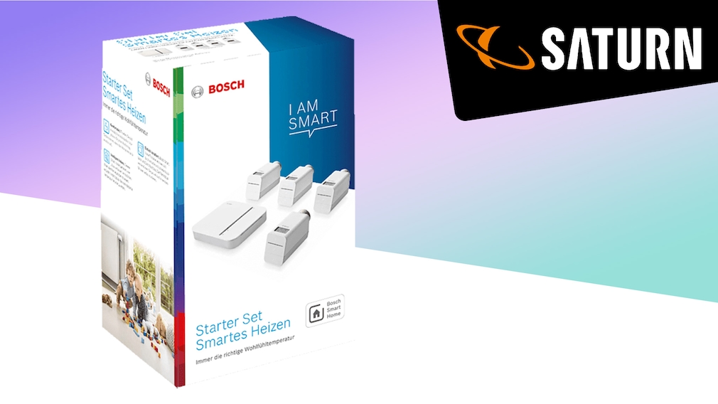 Saturn-Angebot: Bosch Starter-Set Smartes Heizen günstiger
