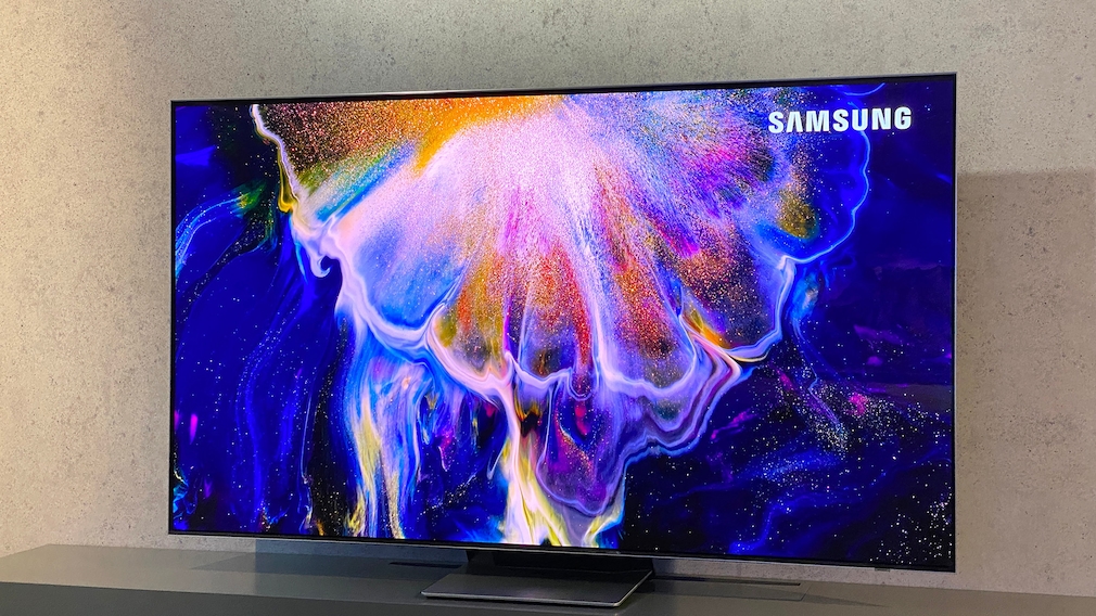 The Samsung S95B OLED TV comes in 55-inch and 65-inch sizes.