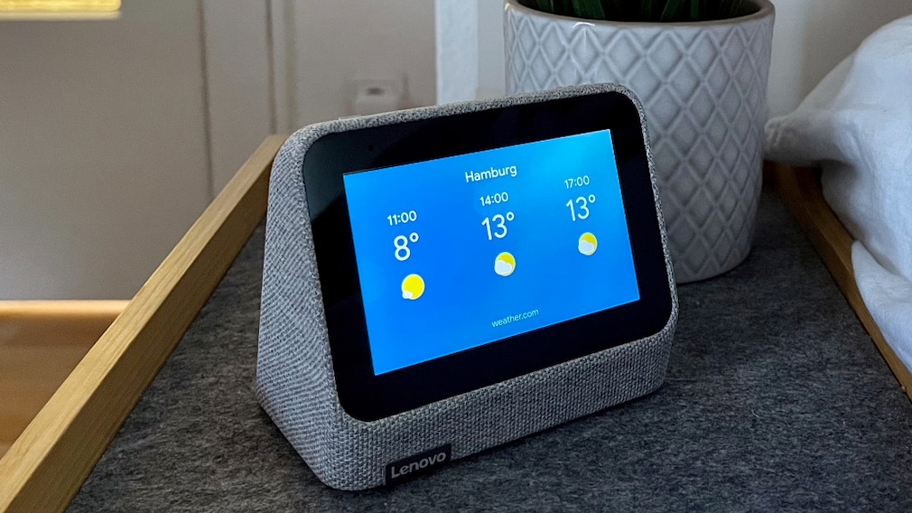 Lenovo Smart Clock 2, weather report