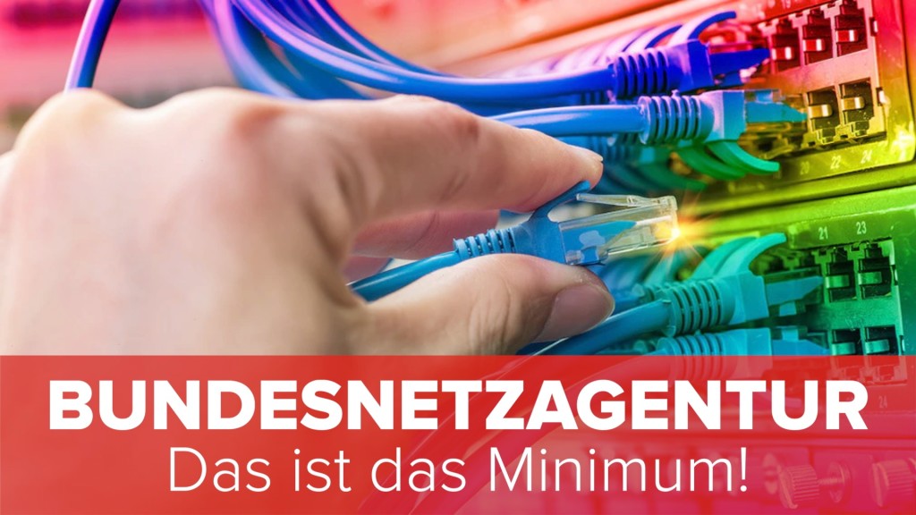 So schnell sollte mindestens sein