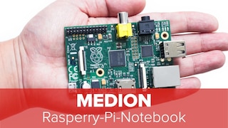 Medion: Rasperry-Pi-Notebook vorgestellt