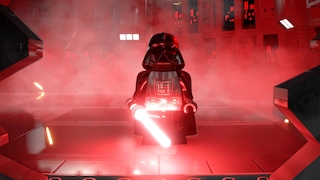 Darth Vader in Lego Star Wars.