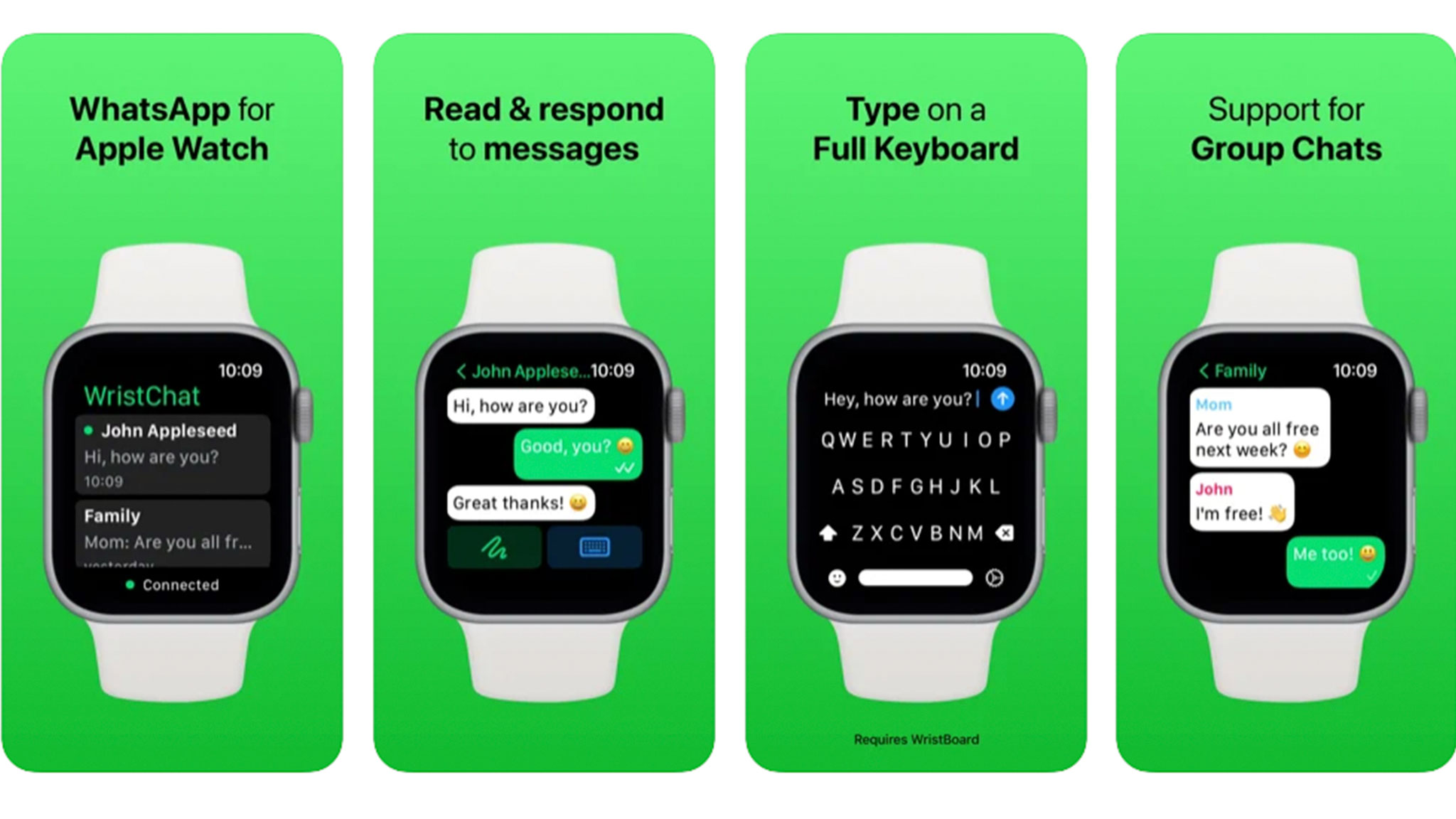 Whatsapp apple. Apple watch приложения. Wristchat. Wristchat значок на часах Apple watch.