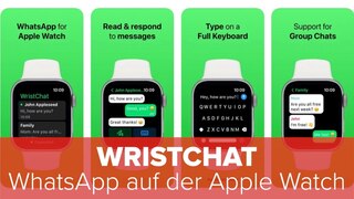 WristChat bringt WhatsApp auf die Apple Watch