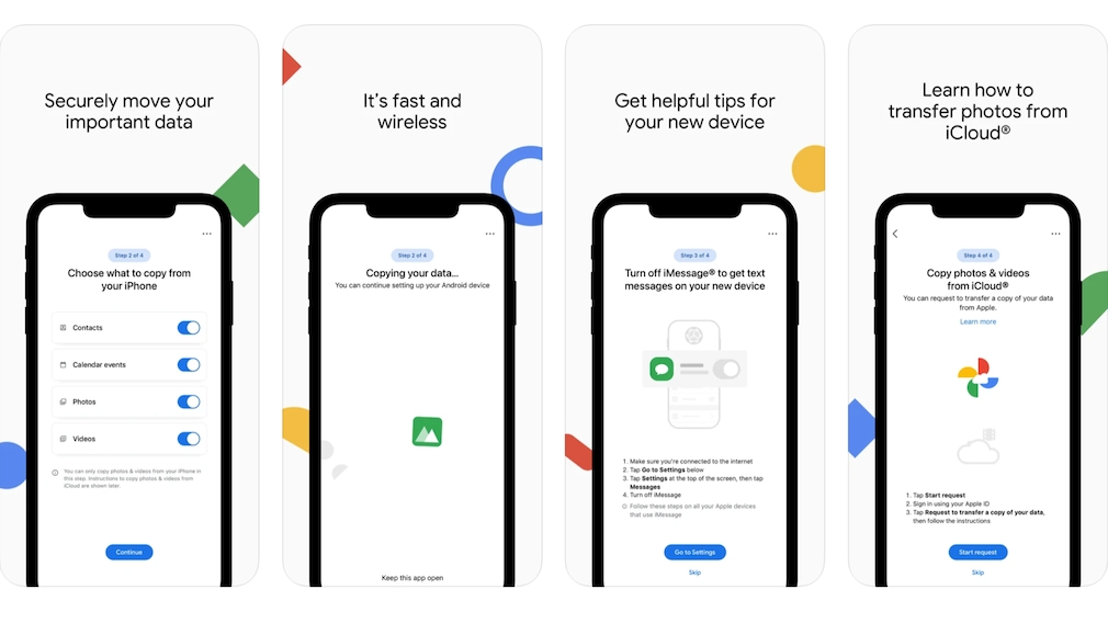 Switch to Android: Google veröffentlicht Migrations-App