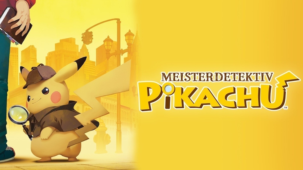 Detective Pikachu cover. Detective Pikachu cover.