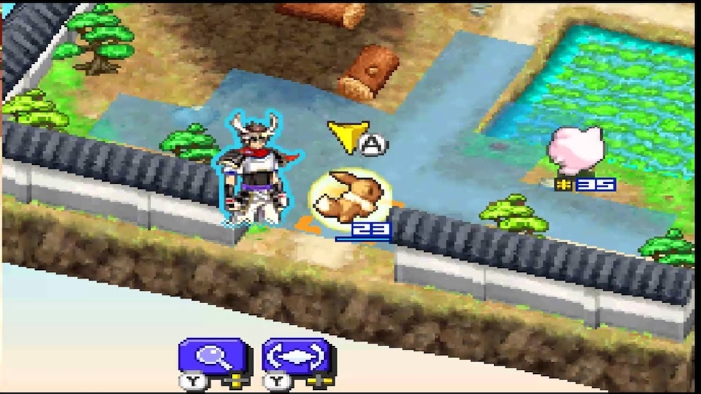 Pokemon Conquest game scene. Pokemon Conquest game scene.