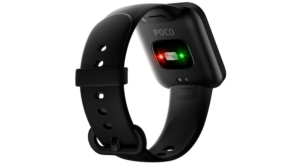 The back of a Smartwatch. The back of a Smartwatch.