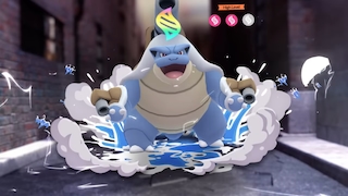 Mega-Turtok in Pokémon GO.