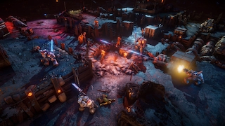 Spielszene aus Warhammer 40k: Chaos Gate – Daemonhunters.