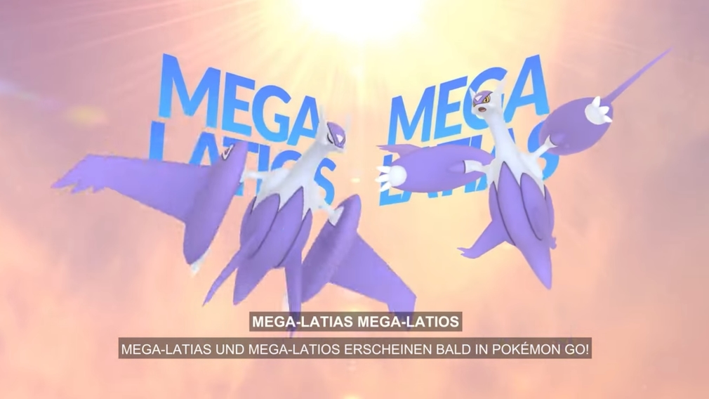 Mega-Latias und Mega-Latios in Pokémon GO.
