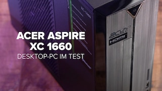 Acer Aspire XC-1660: Desktop-PC im Test
