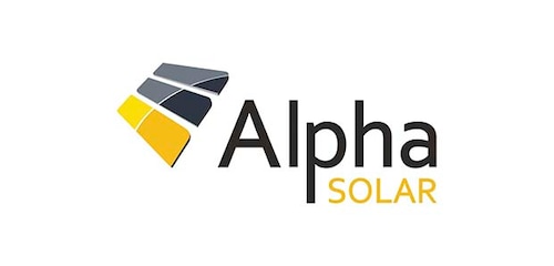 Alpha Solar - Shop Logo