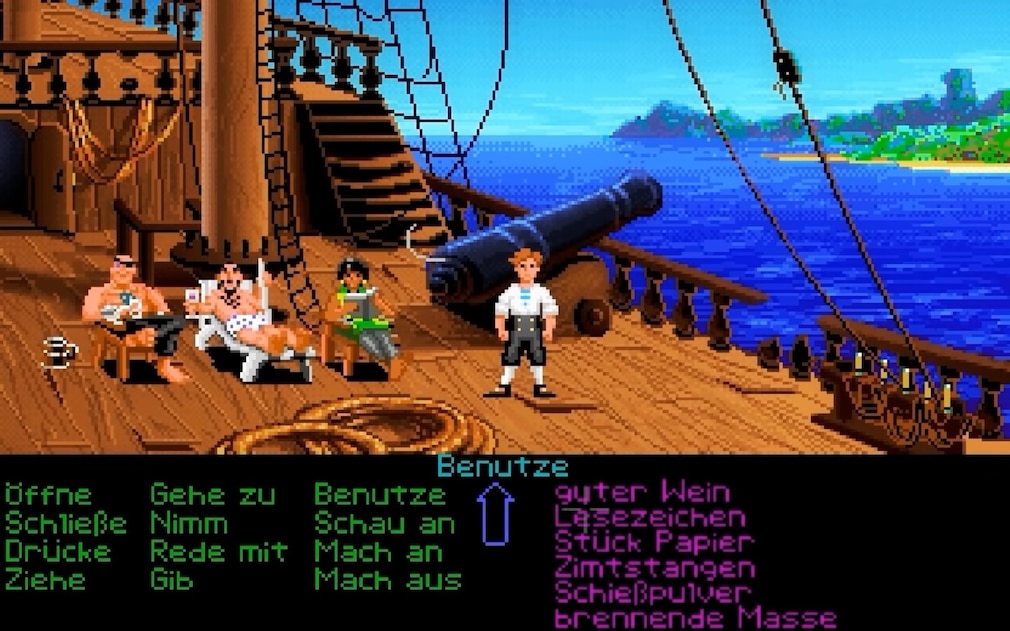 Screenshot aus Monkey Island 1: The Secret of Monkey Island 