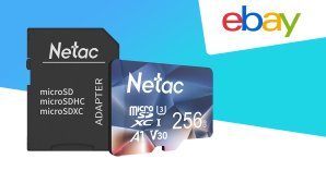microSD-Karte bei Ebay: Jetzt 50 Prozent sparen! © Ebay, Netac