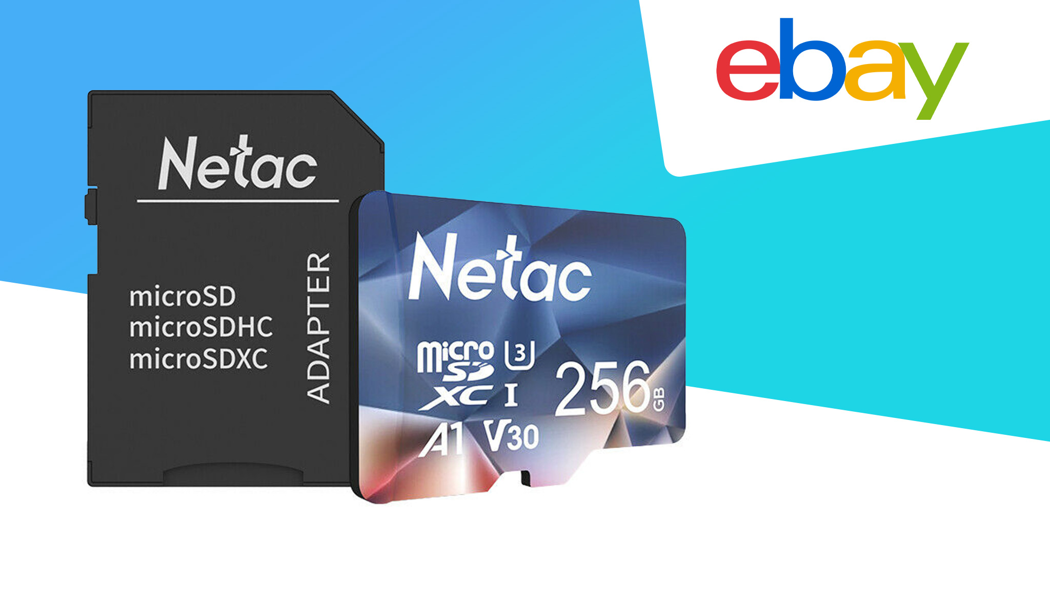 50 Prozent sparen: microSD-Karte mit 256 GB für unter 20 Euro bei Ebay!