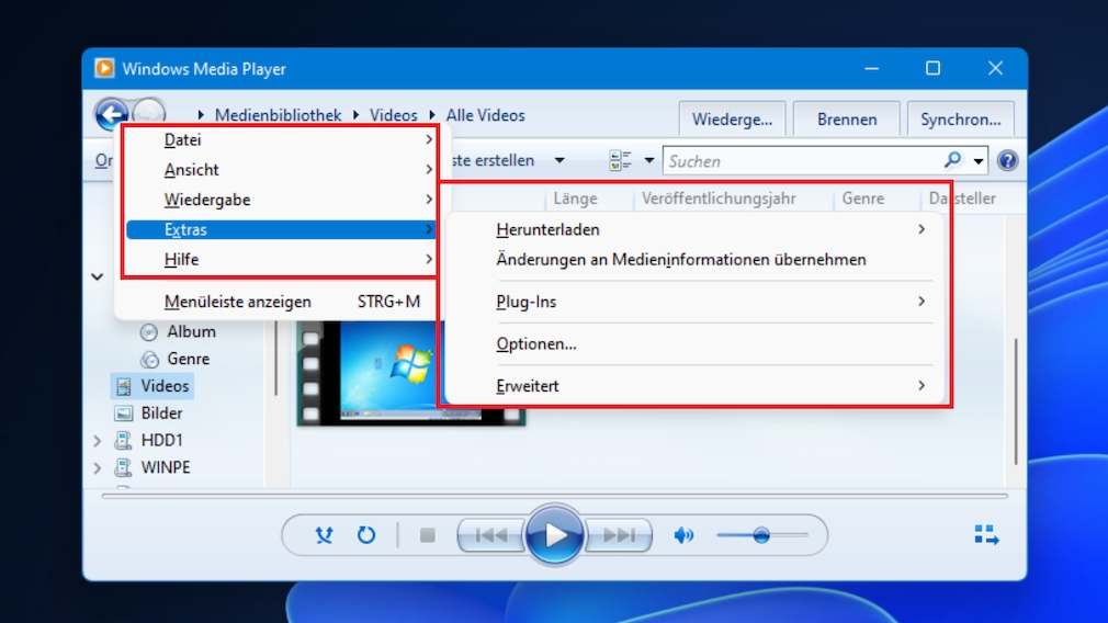 Windows Media Player: Tutorial für Windows 11/10 und 7/8