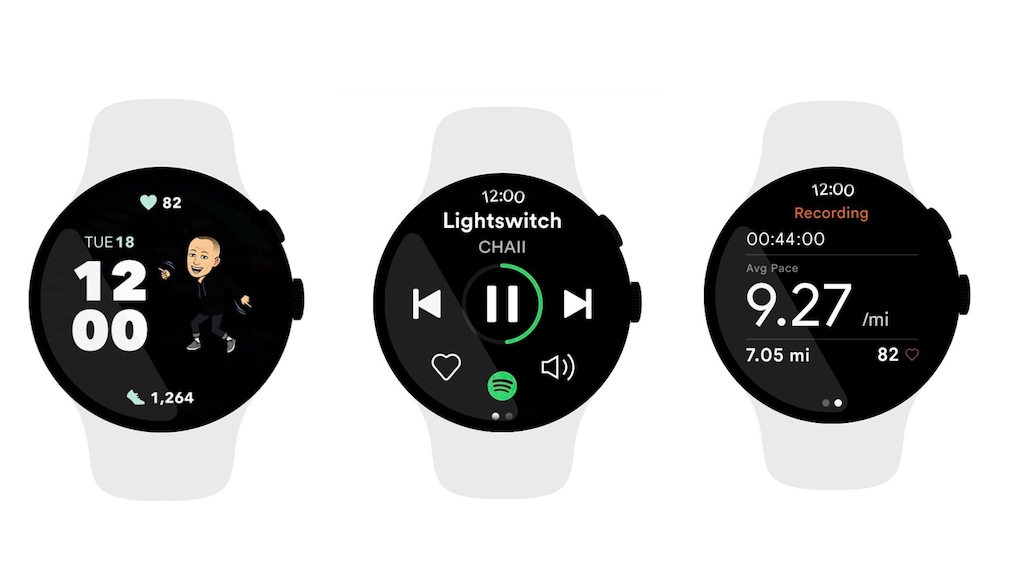 Wear OS: watch faces