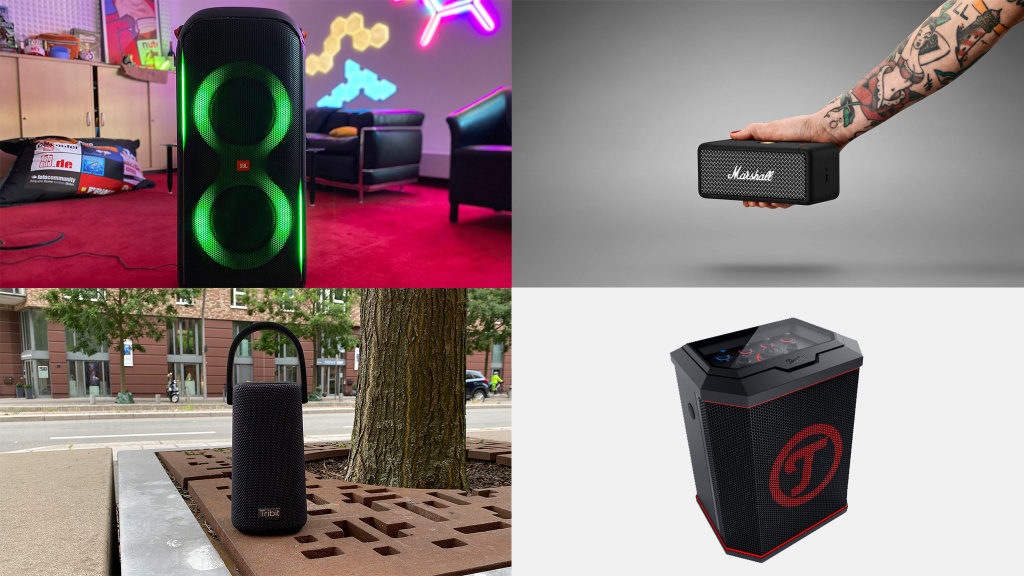 JBL, Marshall, Tribit, Teufel, COMPUTER BILD
