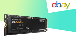 Samsung-SSD bei Ebay: 970 Evo Plus jetzt für 90 Euro! © Ebay, Samsung