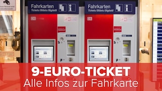 9-Euro-Ticket: Alle Infos zur Fahrkarte