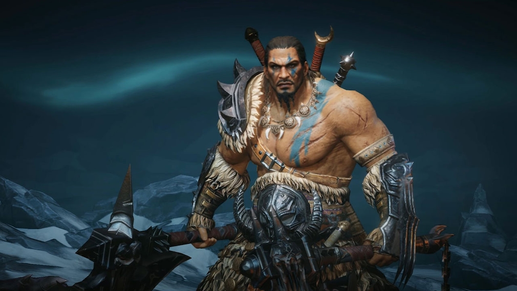 Barbarian in Diablo Immortal.