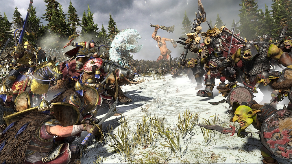 Total War Warhammer 3 Spielszene.