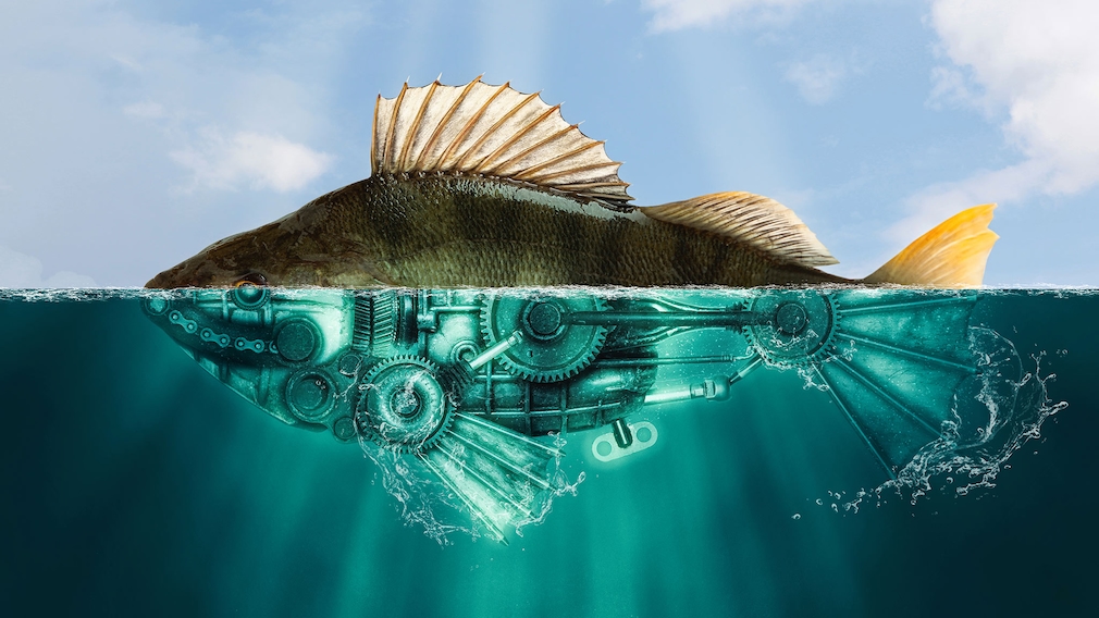 Roboter-Fisch soll Mikroplastik aus dem Meer sammeln Roboterfische sollen das Problem der Mikroplastikverschmutzung in den Meeren lösen.