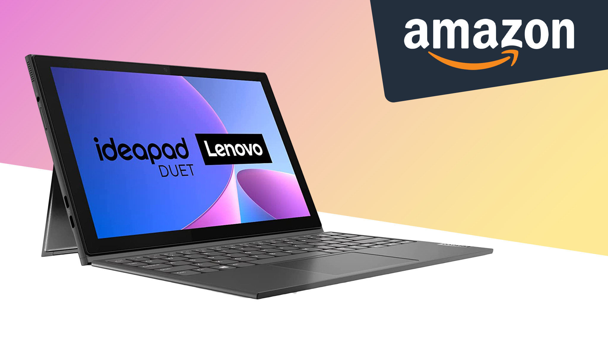 Amazon: Auf 2-in-1-Tablet von Lenovo mit Windows 11 starke 41 Prozent sparen
