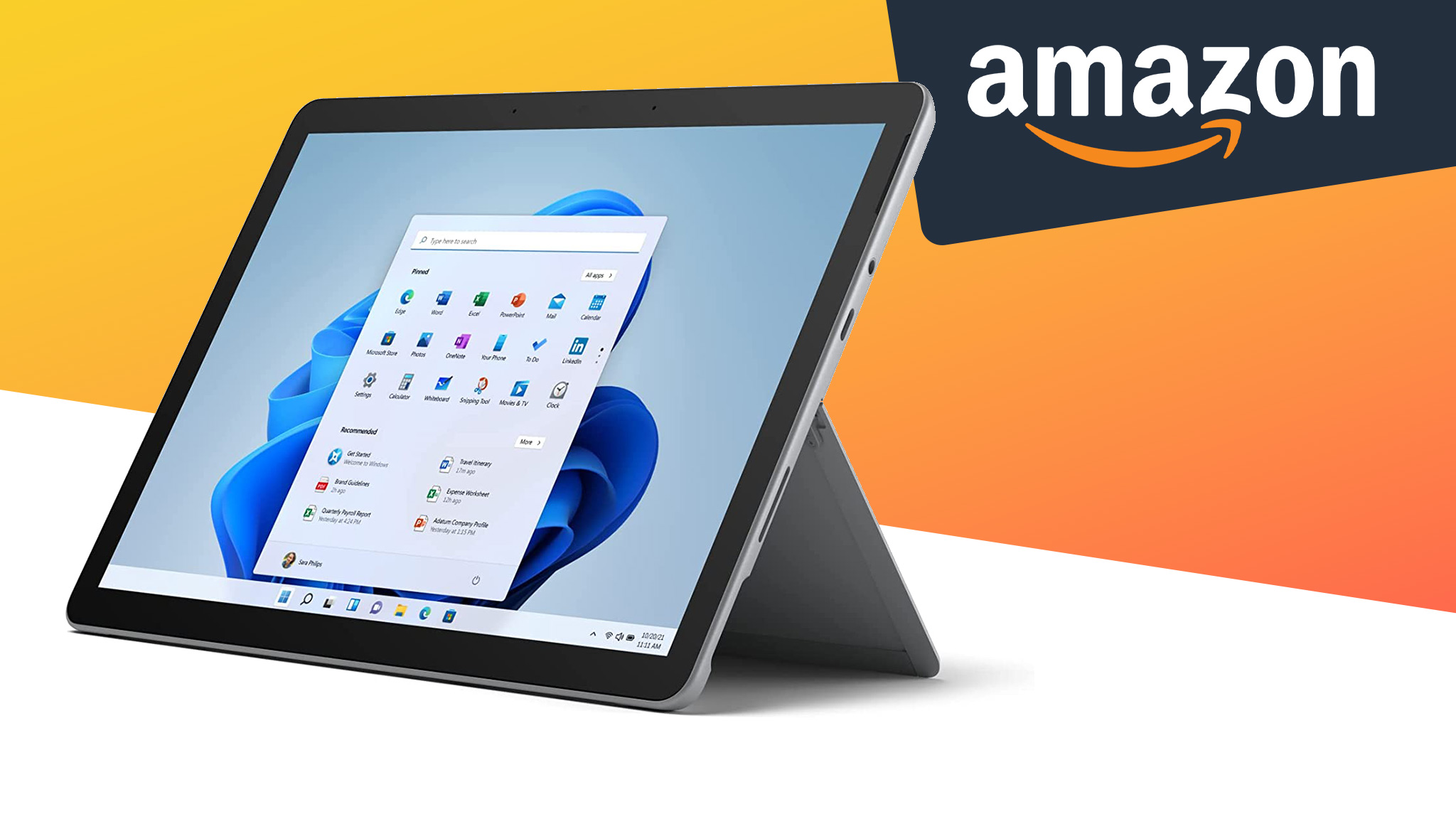 Amazon: Kompaktes Microsoft Surface Go 3 für unter 300 Euro sichern