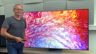 Samsung GQ65QN95B im Test: Zu den Stärken des Fernsehers zählen brillante Farben und hohe Maximalhelligkeit.