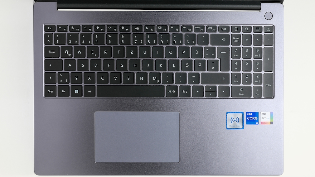 Huawei Matebook D 16 2022 Tastatur