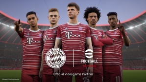 Bayern-Spiele in eFootball. © Konami
