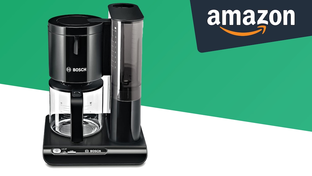 Amazon: Bosch-Kaffeemaschine mit Aromasensor zum Bestpreis schnappen