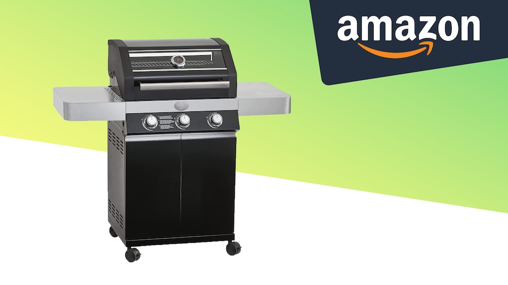 Amazon-Angebot: Auf BBQ-Gasgrill von Rösle mit 3 Brennern über 100 Euro sparen